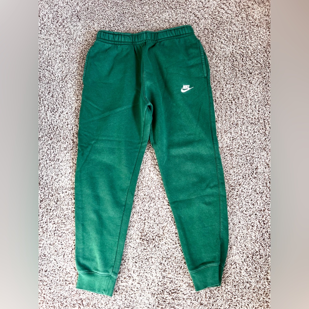 Nike Forest Green Joggers Size Medium